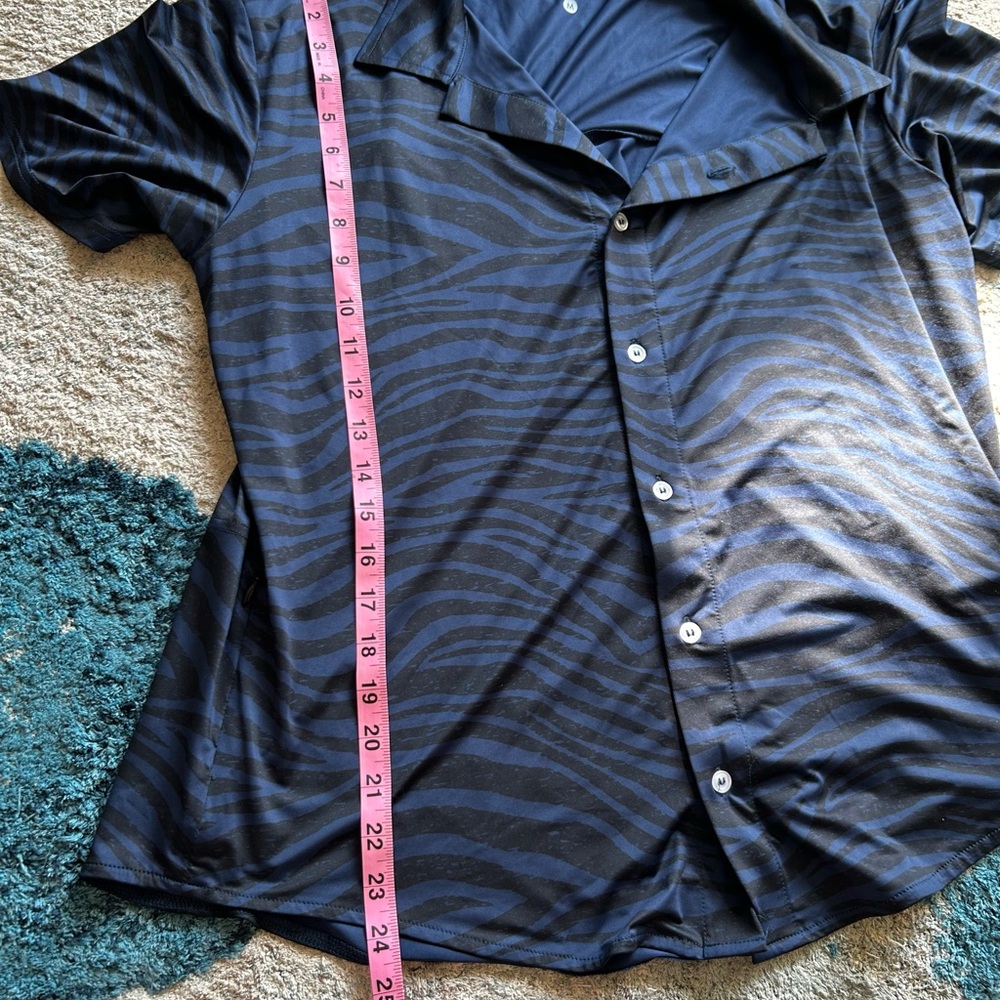 Sarasam Black and Blue Polo Shirts Athletic Performance